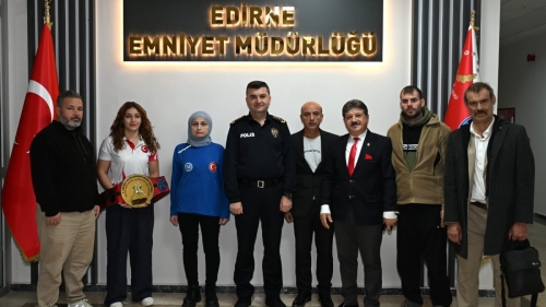 YESEVİ HAREKETİ DERNEĞİ'NDEN İL EMNİYET MÜDÜRÜ MUHİTTİN AYHAN’A ZİYARET